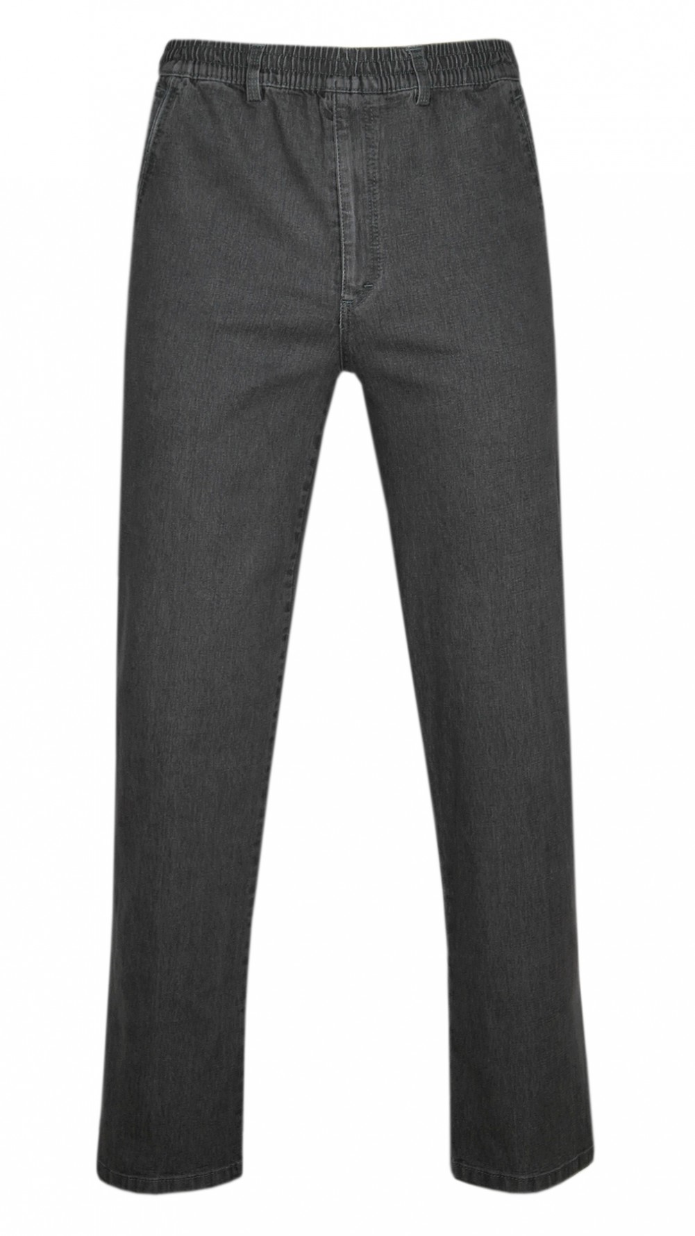 Stretch Jeans Schlupfhose ohne Cargotaschen Herbst-Kollektion - Grau