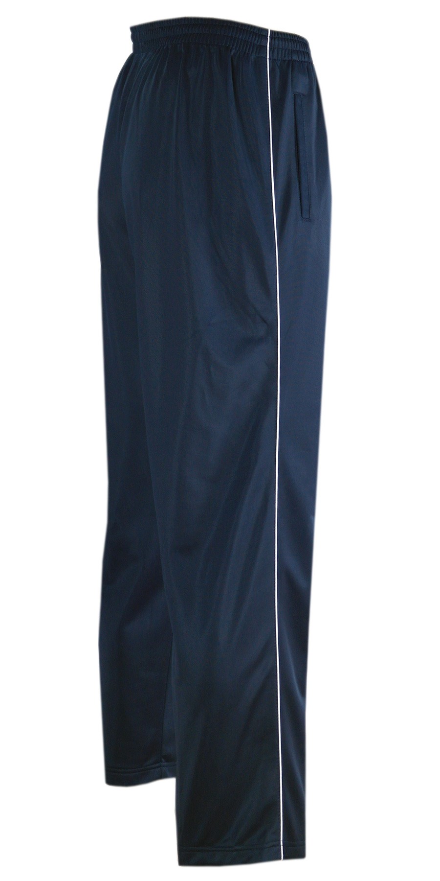 Glänzende Sporthose Herren Freizeit- Jogginghose in Kurzgrößen - dunkelblau