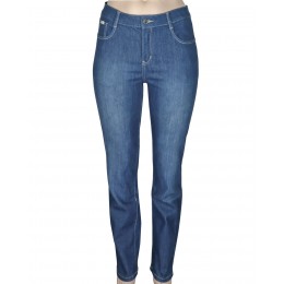 B.S Stretch Jeans Damen 5-Pocket Denim Hose mit geradem Bein Gr. 46