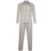 Herren Pyjama - langer Schlafanzug in Jersey Qualität - Beige
