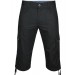 Herren Cargo-Bermudas in Capri Jeans-Style 100% Baumwolle